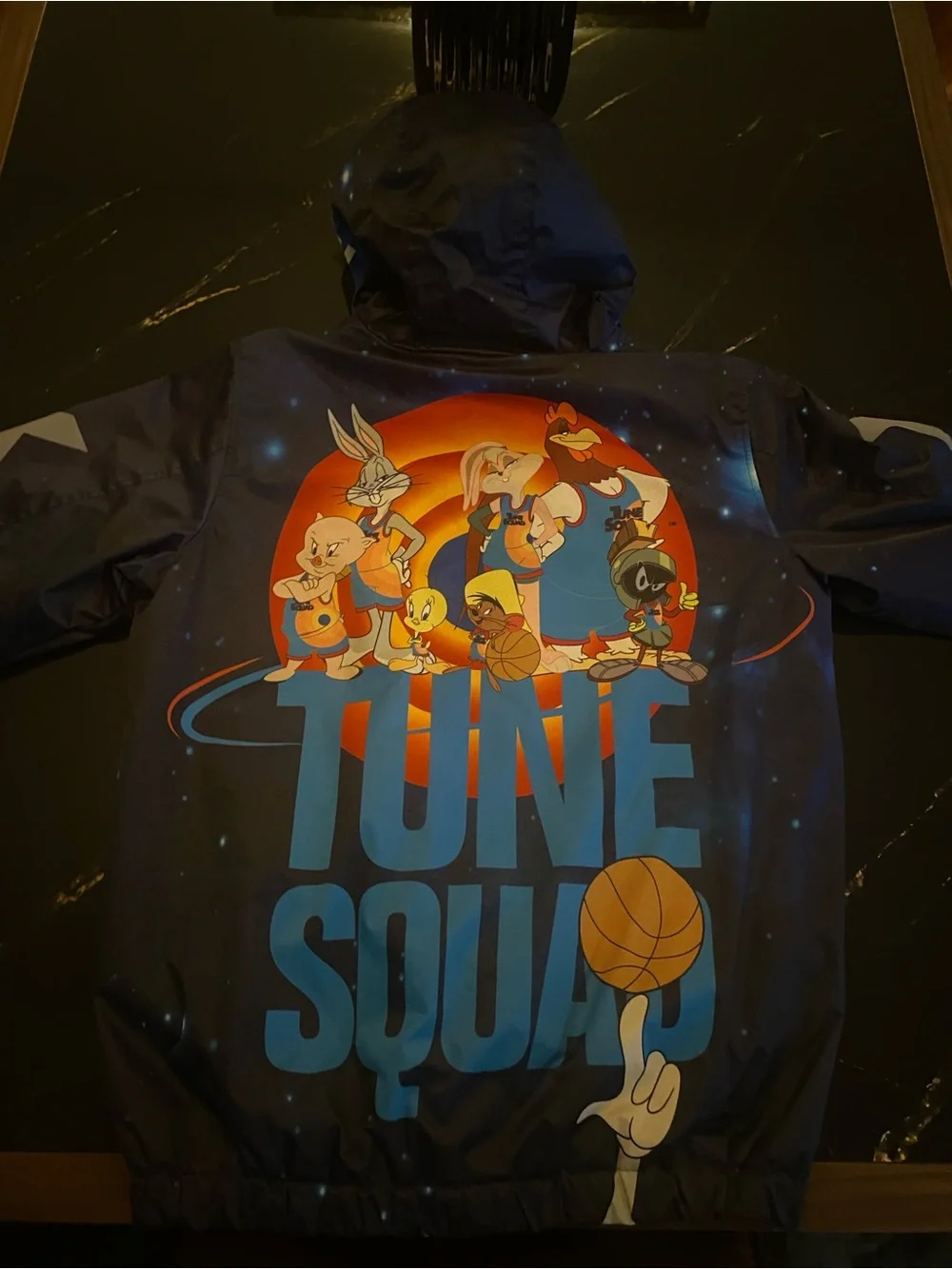 Looney Tunes Space Jam Kids' Hooded Jacket - Navy